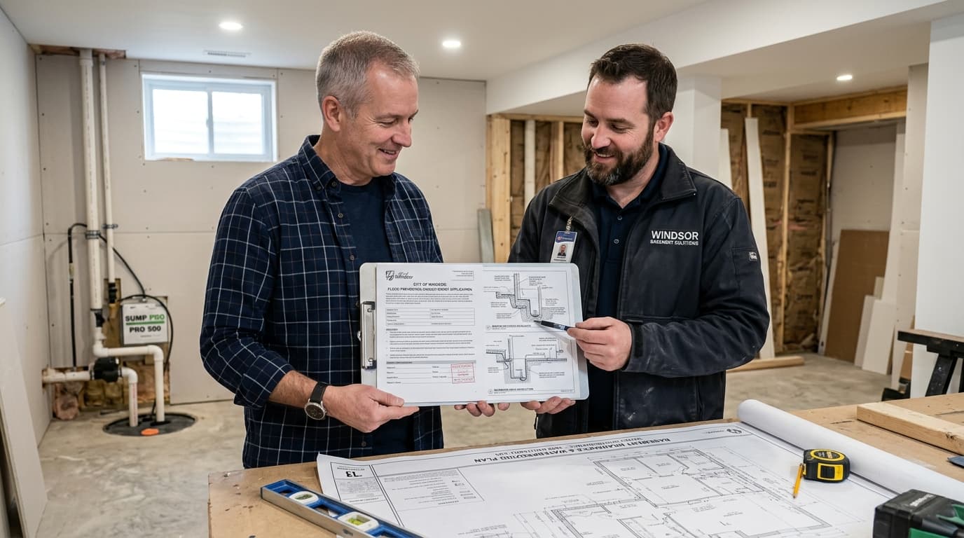 The City of Windsor's Basement Flooding Protection Subsidy Program: Complete 2026 Guide