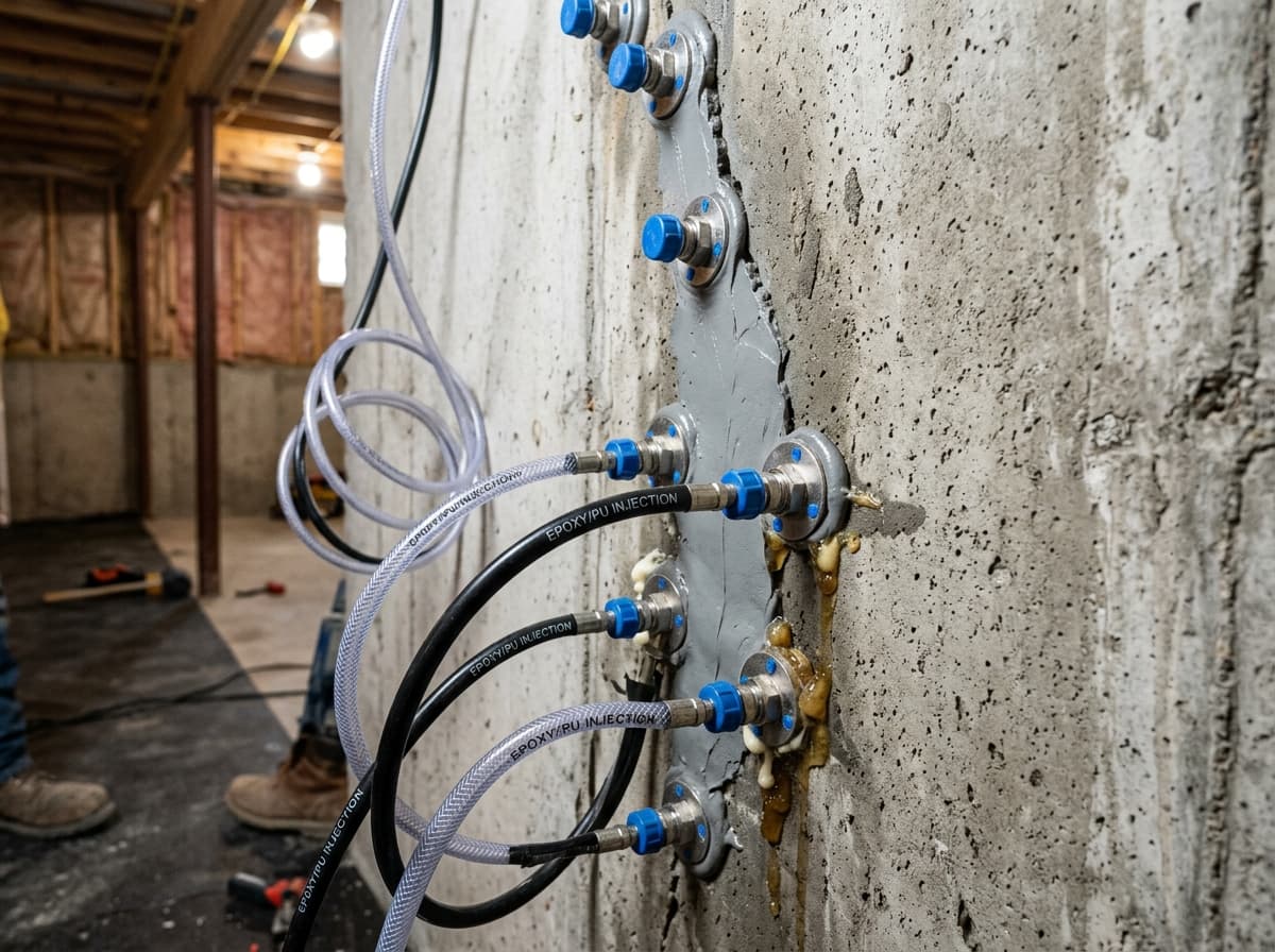 South Windsor Foundation Waterproofing & Grading Correction — diagnostic condition