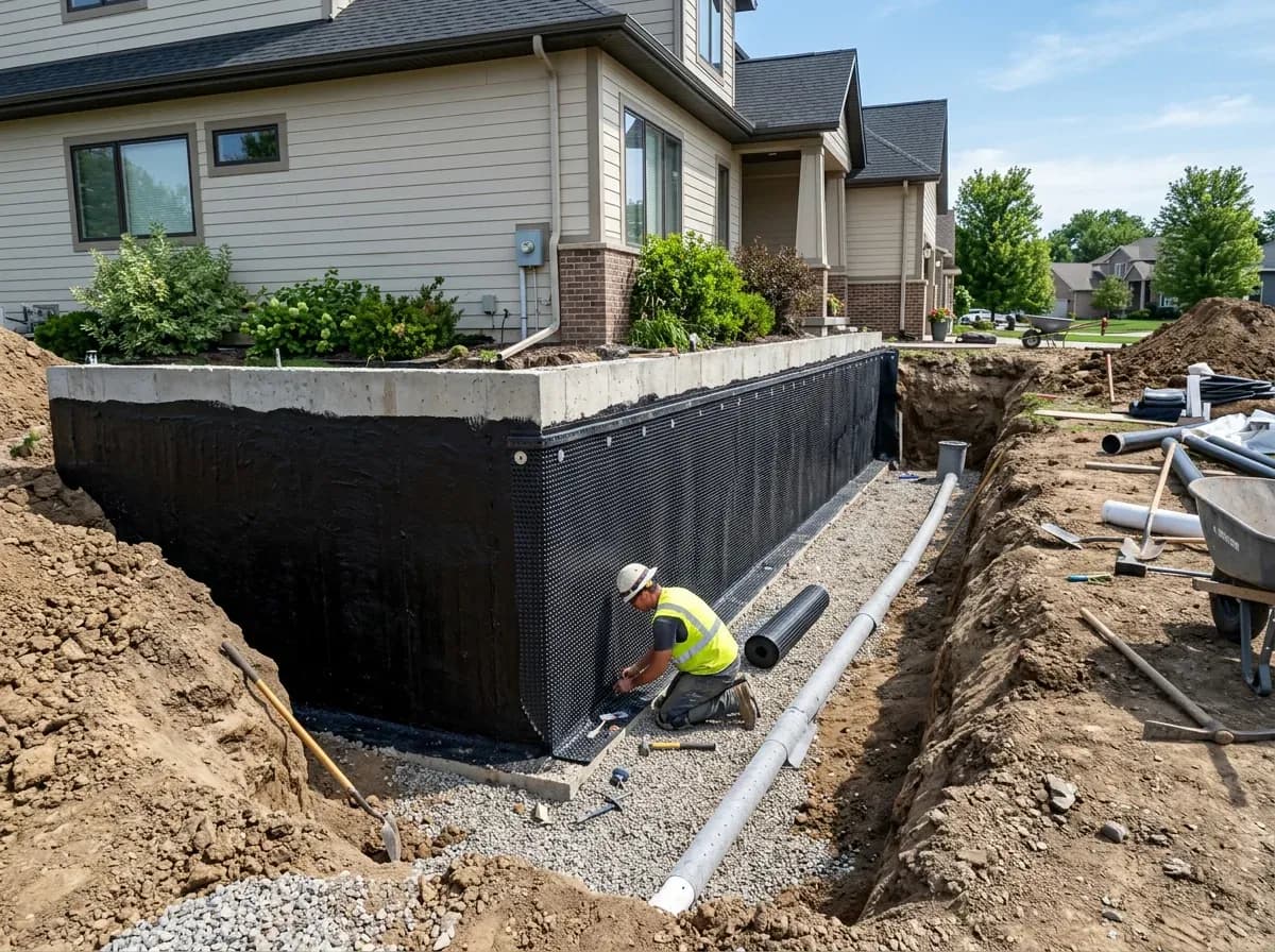 After: South Windsor Foundation Waterproofing & Grading Correction (1)
